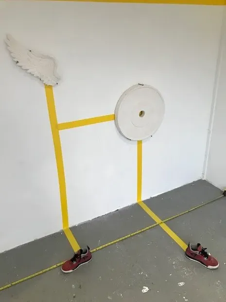 Still from the exhibition by Graham Hudson at UCAs Black Box