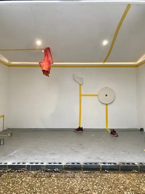 Still from the exhibition by Graham Hudson at UCAs Black Box