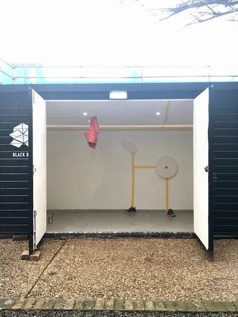 Still from the exhibition by Graham Hudson at UCAs Black Box