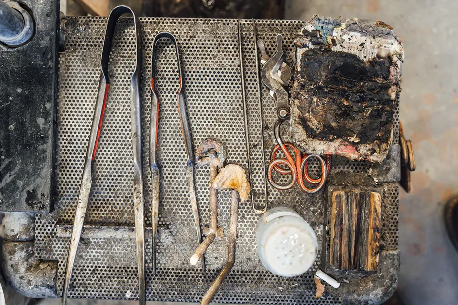 Glass Blowing Tools photo by Ismail Ahmad Kamran