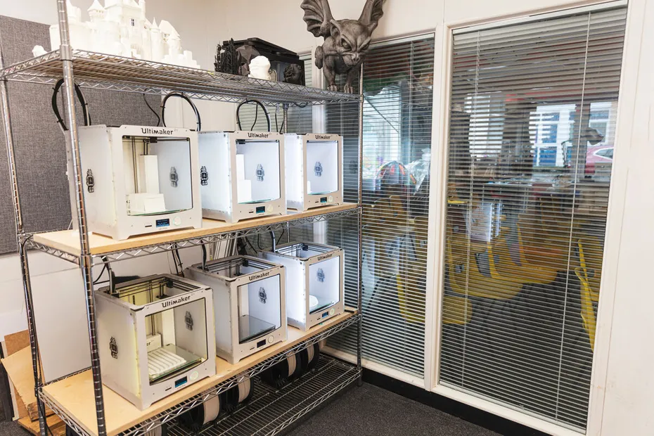 Interior of the FabLab