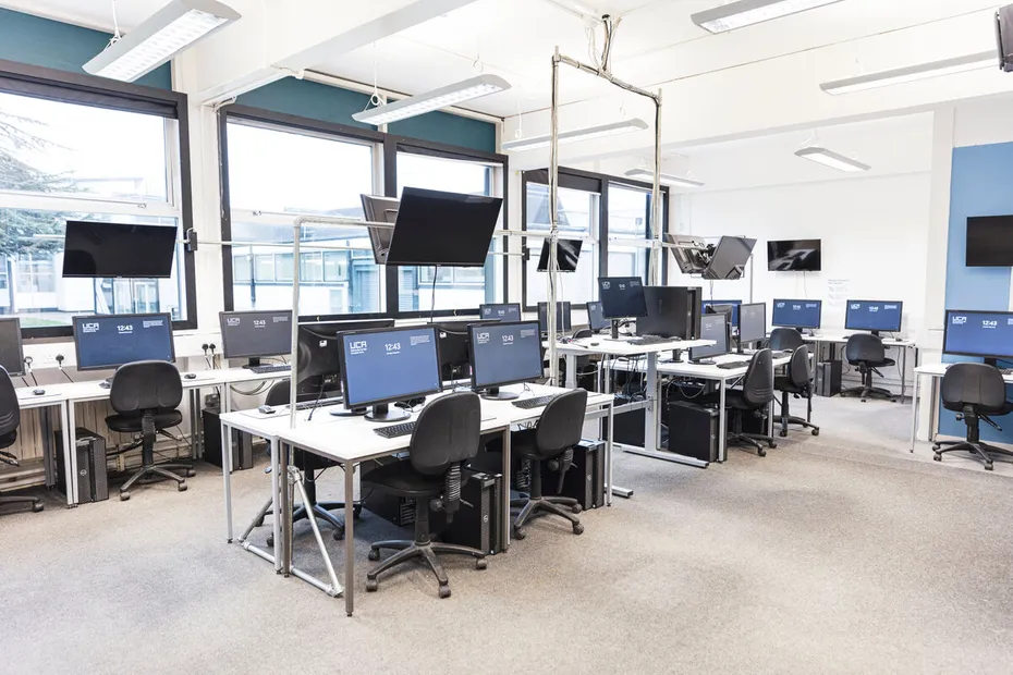 Interior of the PC Lab