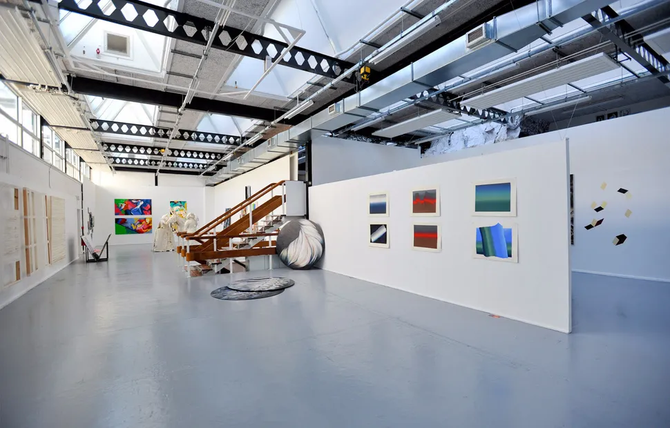 Fine art studio at UCA Canterbury