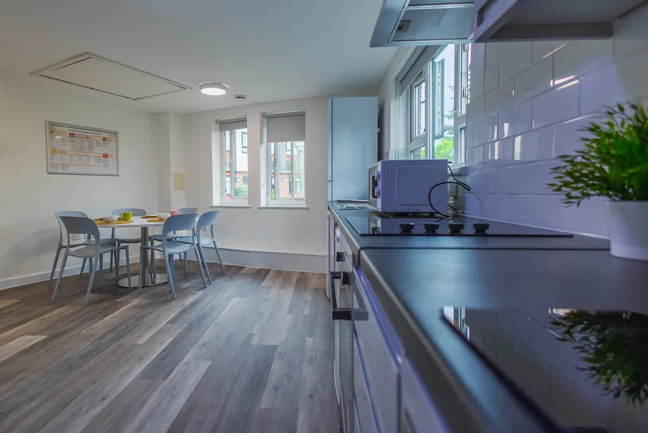 Kitchen, Wilberforce Court Accommodation, Epsom