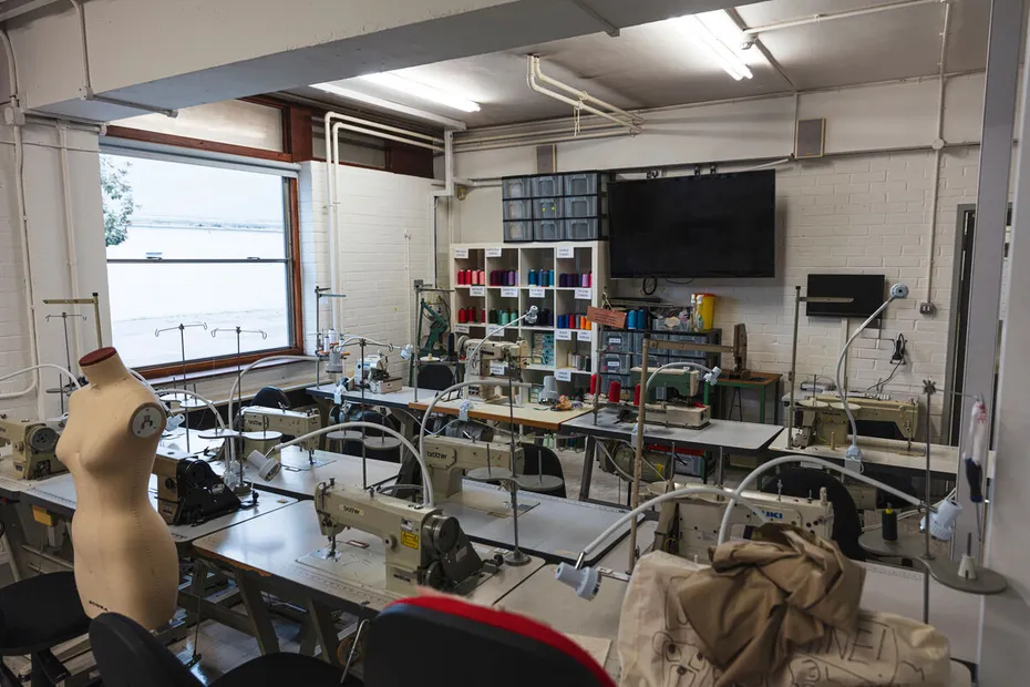 Interior of the Fashion Studio