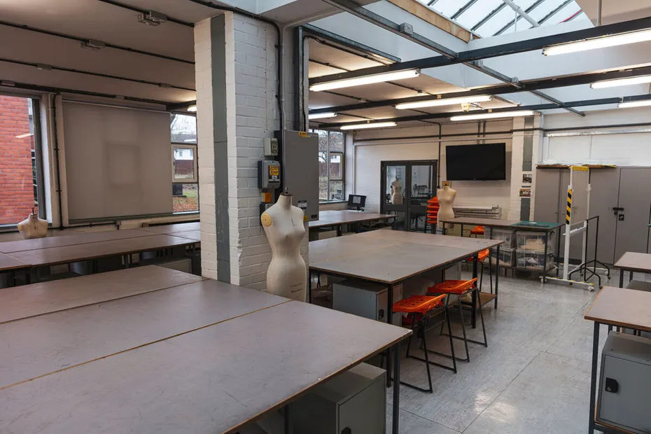 Interior of the Fashion Studio