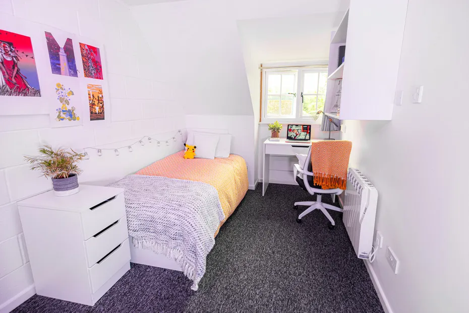 Bedroom, Student Village, UCA Farnham