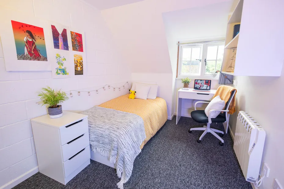 Bedroom, Student Village, UCA Farnham