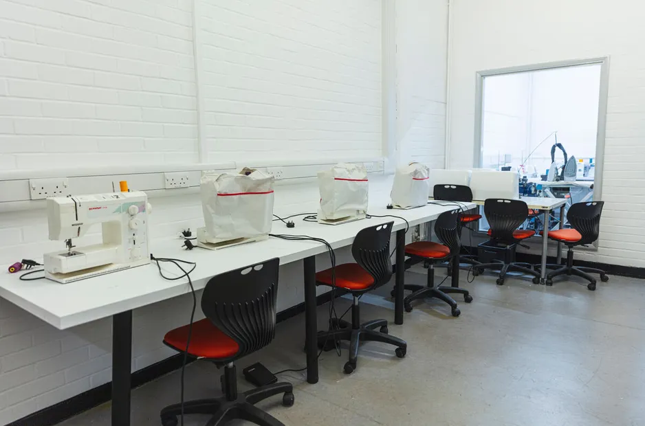 Interior of the Sewing Machine Room