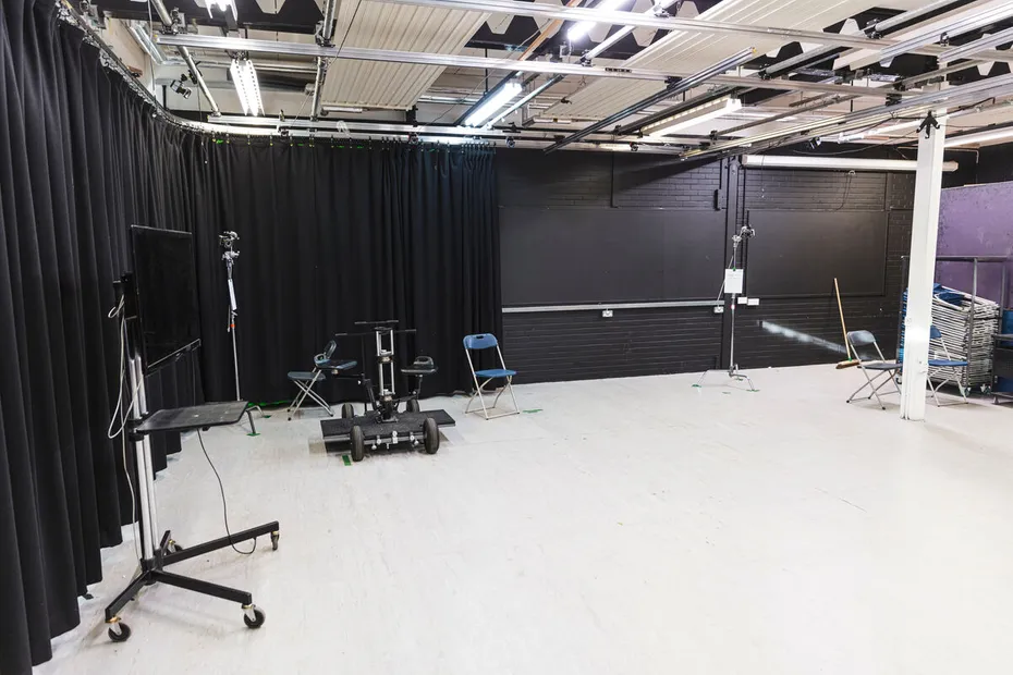 Interior of the Film studio