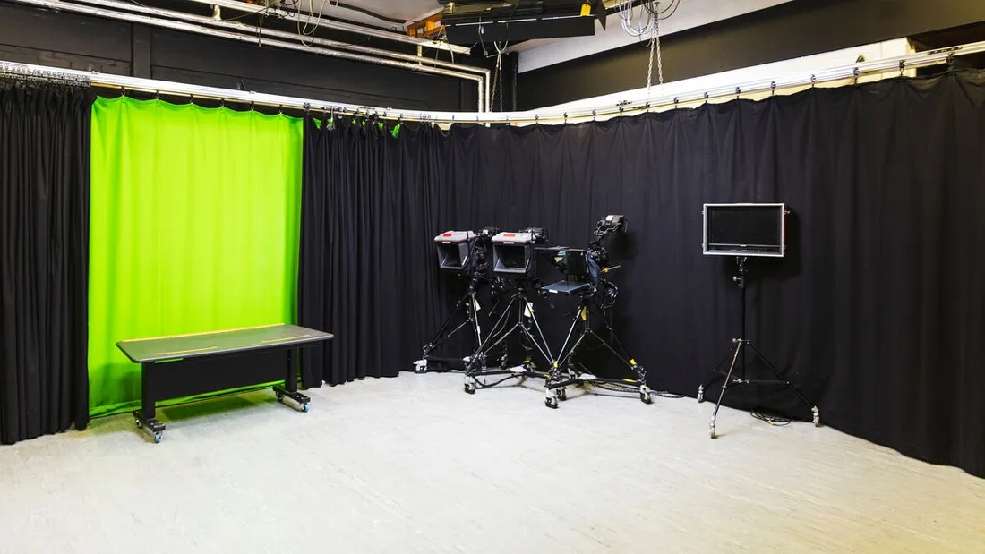 Interior of the TV Studio
