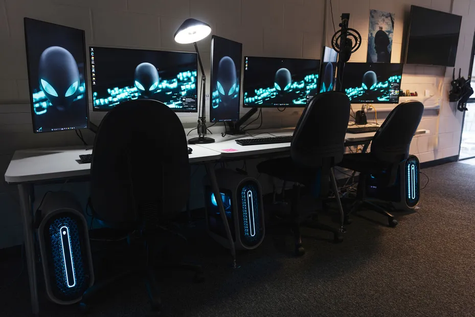 Interior of CGA Incubator Studio at UCA Farnham