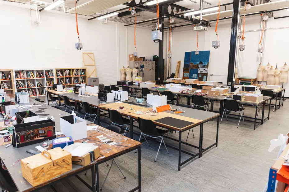 Interior of the Design for Theatre & Film studio