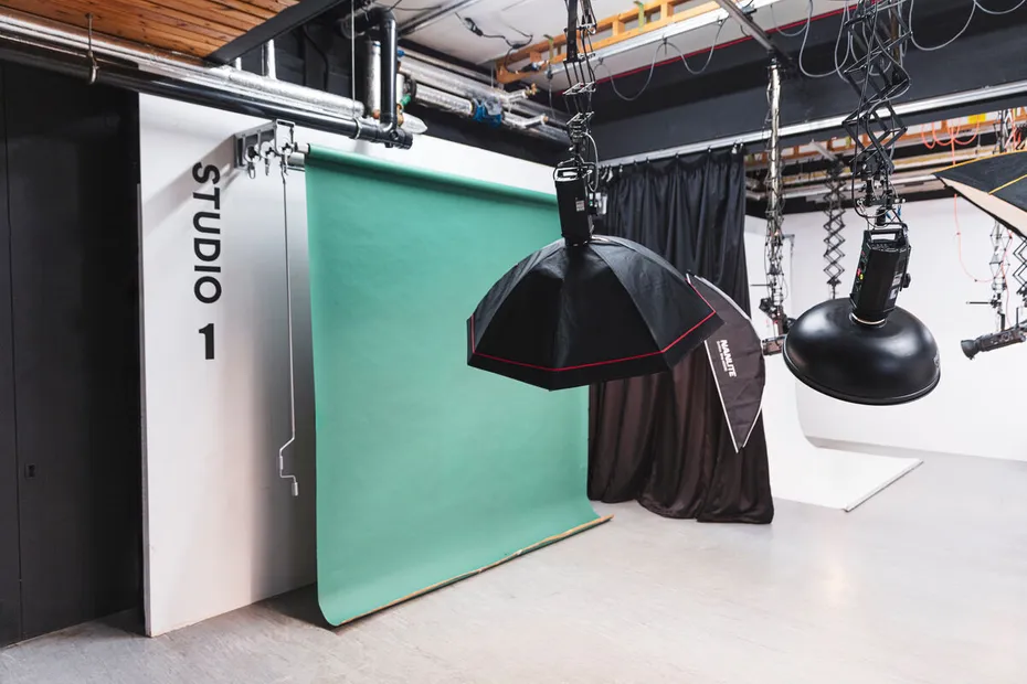 Interior of the Photography studios