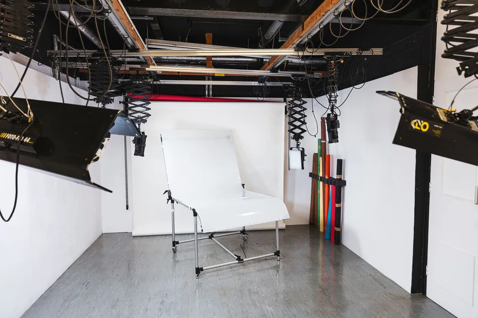 Interior of the photography studio