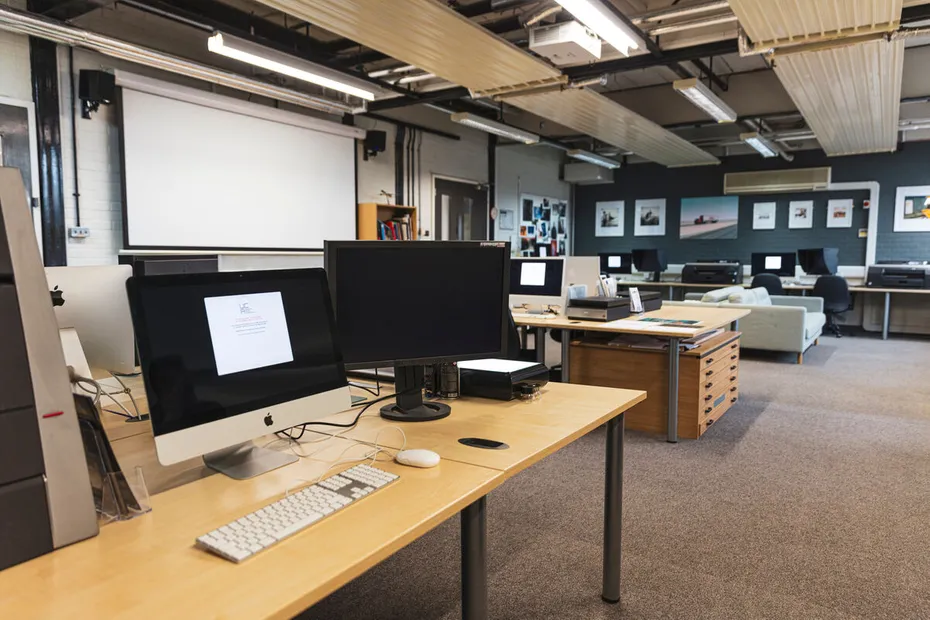 Interior of the Digital Photo Studio