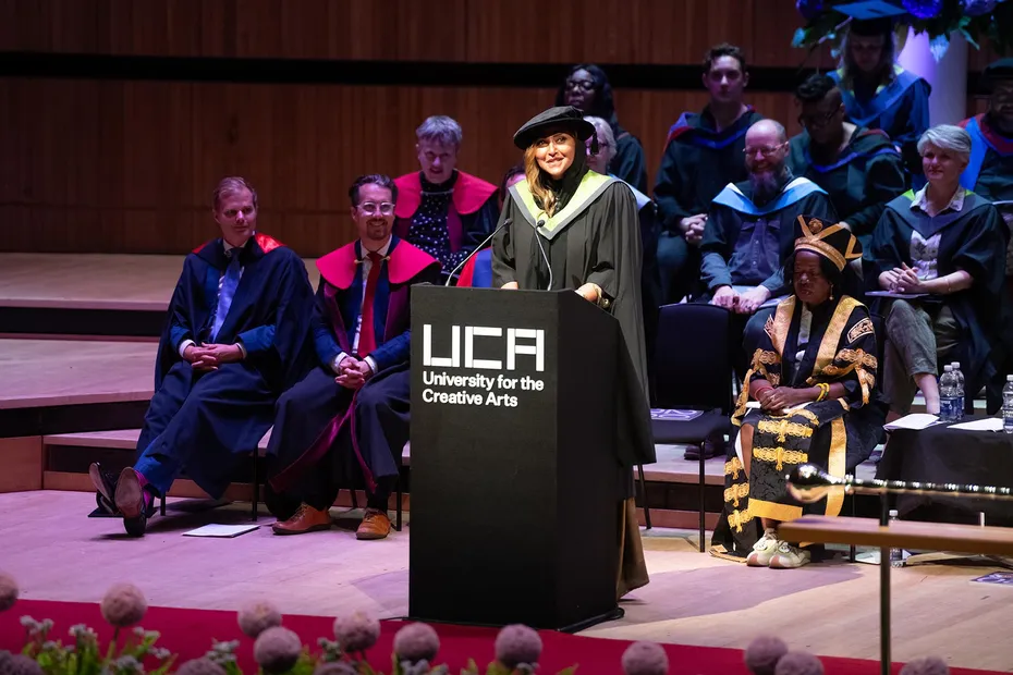 HRH Princess Lamina Bint Majed AlSaud at UCA Graduation 2023