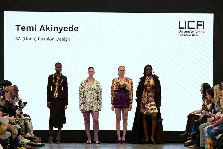Temi Akinyede, BA (Hons) Fashion Design, GFW 2025