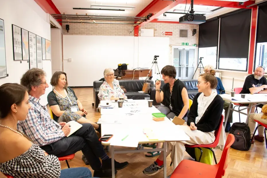 Discussion at the post 1950s event
