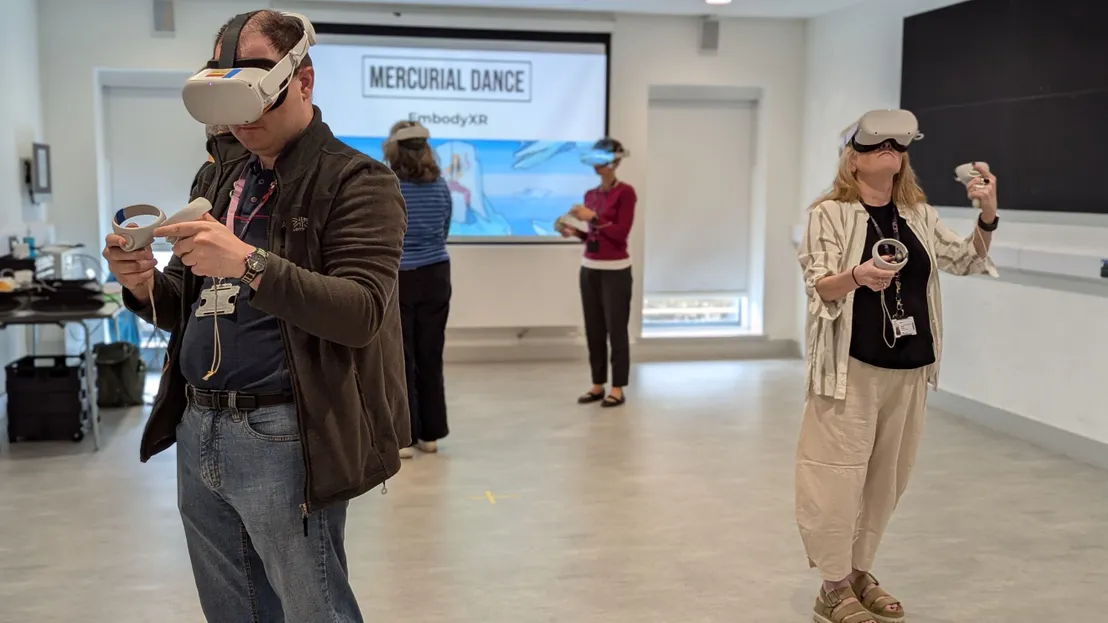 VR user testing