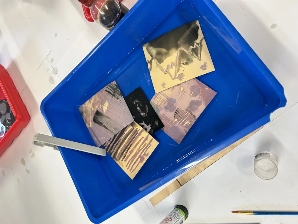 Outreach summer school photography workshop