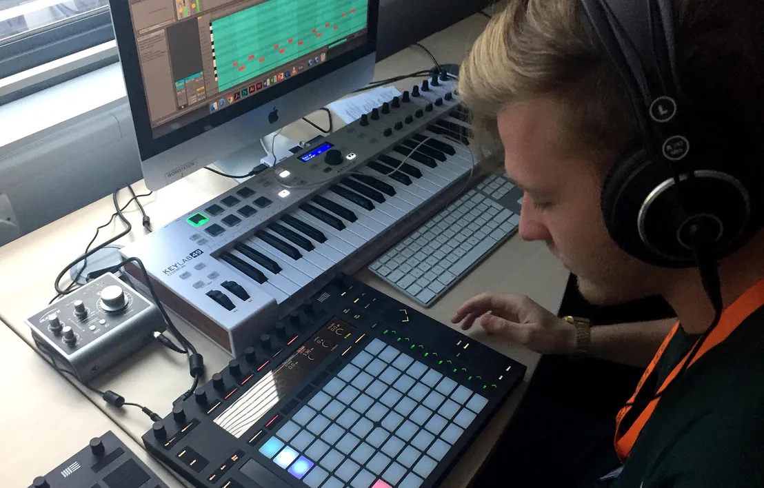 Music Composition Technology students