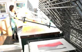Print room, UCA Canterbury, 2015