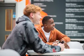 UCA Students in Refectory