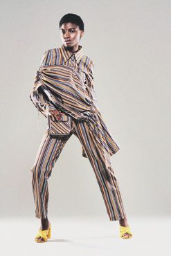 An outfit from Martina Mansaray's graduate collection