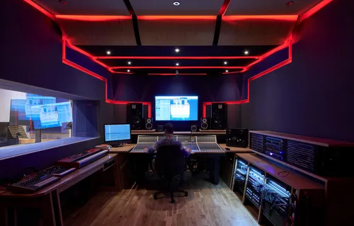 UCA Recording Studio Control Room