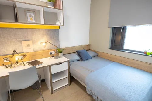 Bedroom, Riverside Student Quarter Accommodation, Canterbury