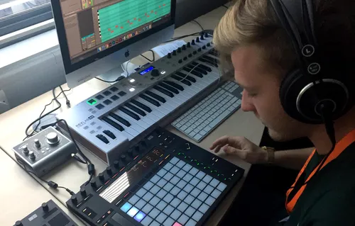 Music Composition Technology students