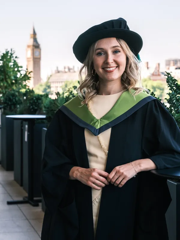 Rose Ayling-Ellis receives Honorary Doctorate from the University for the Creative Arts