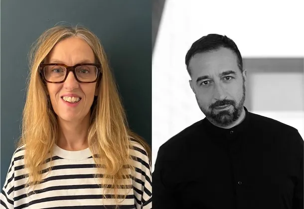 L-R: Professor Melanie Gray and Professor Anastasios Maragiannis