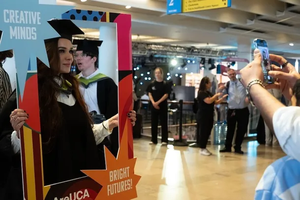UCA graduation ceremonies at Royal Festival Hall, London 2024