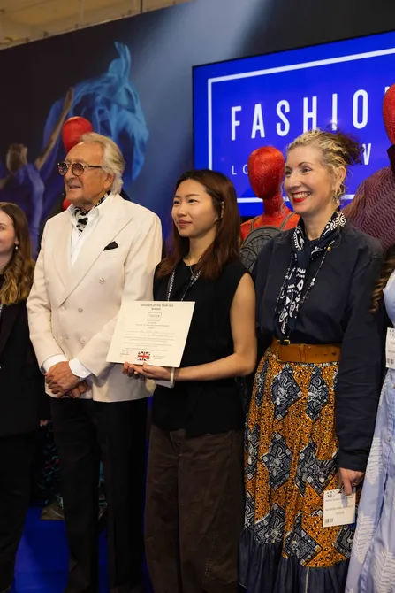 Fashion SVP Designer of the Year winner Yiet Kuan Lau (Sky)