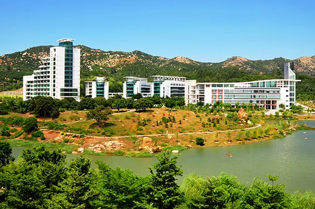 Outdoor view of Xiamen University, China