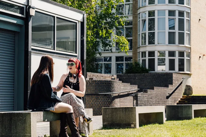 Students on Campus, Canterbury
