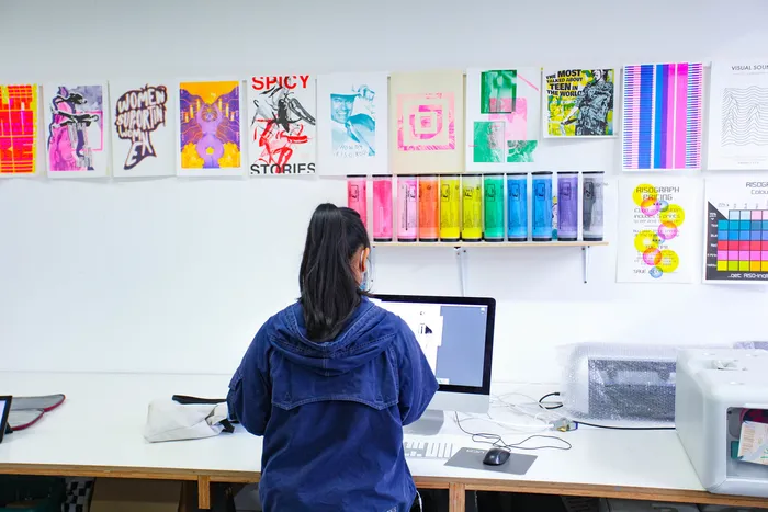 Graphics Print Room, UCA Canterbury