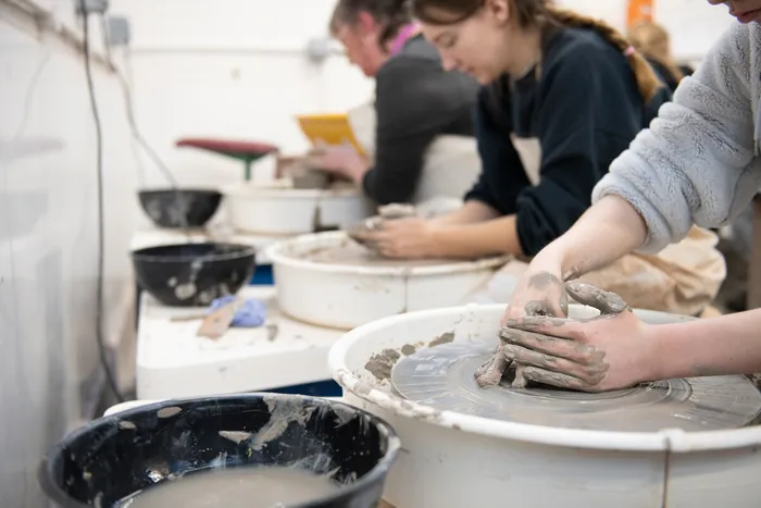 Ceramics workshop, UCA Farnham