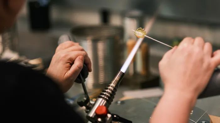 Glass Lampworking Workshop, UCA Farnham