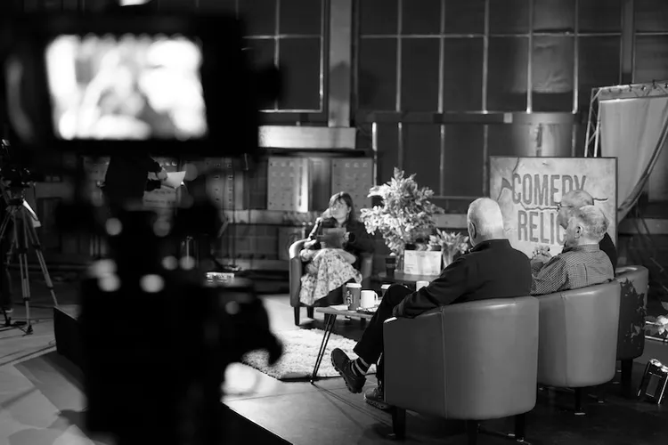 Comedy Relics. Produced by UCA Television Production students at Maidstone Studios
