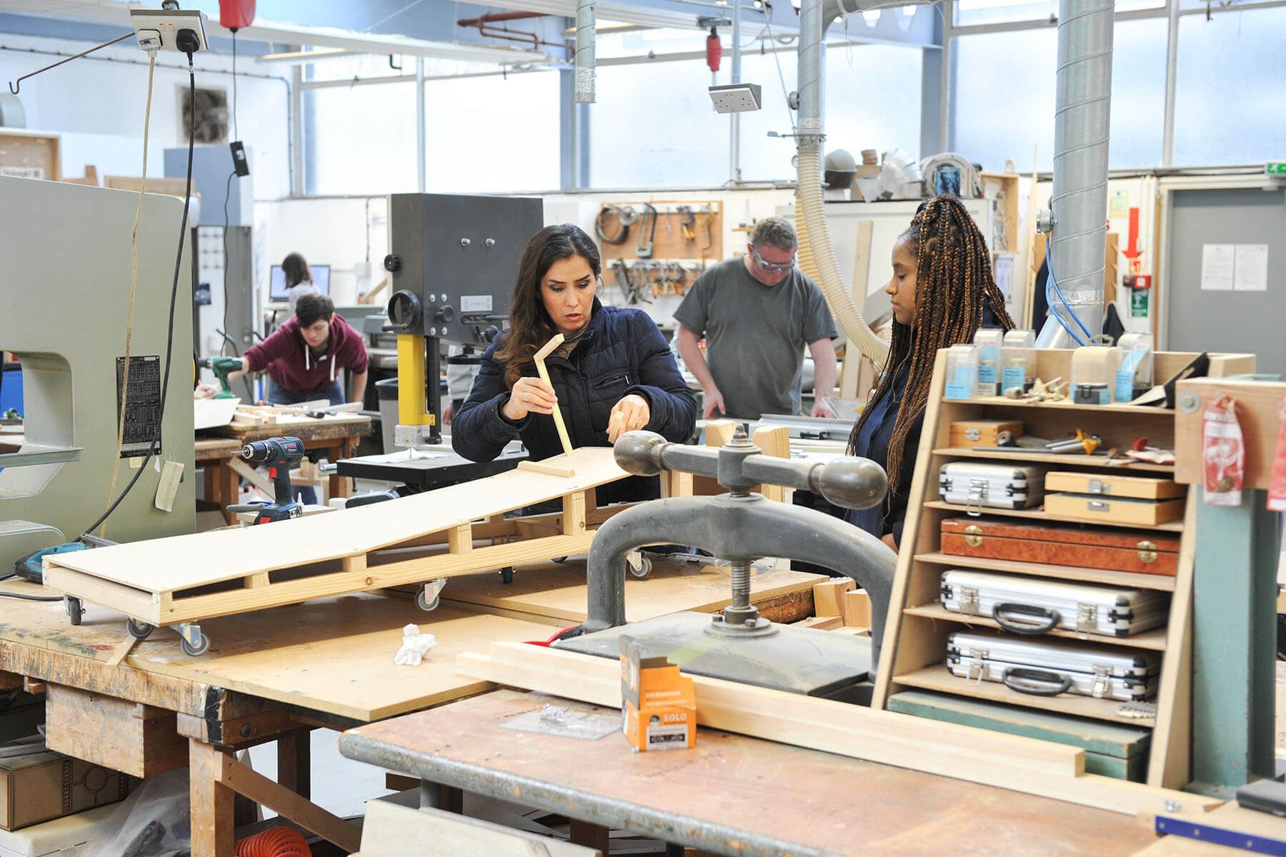 Wood Workshop, UCA Canterbury