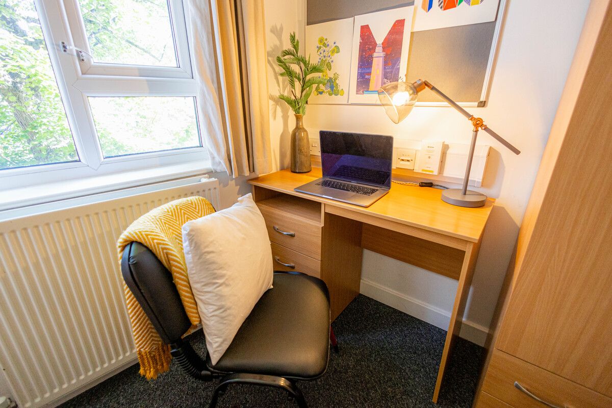 Bedroom, Wilberforce Court, UCA Epsom