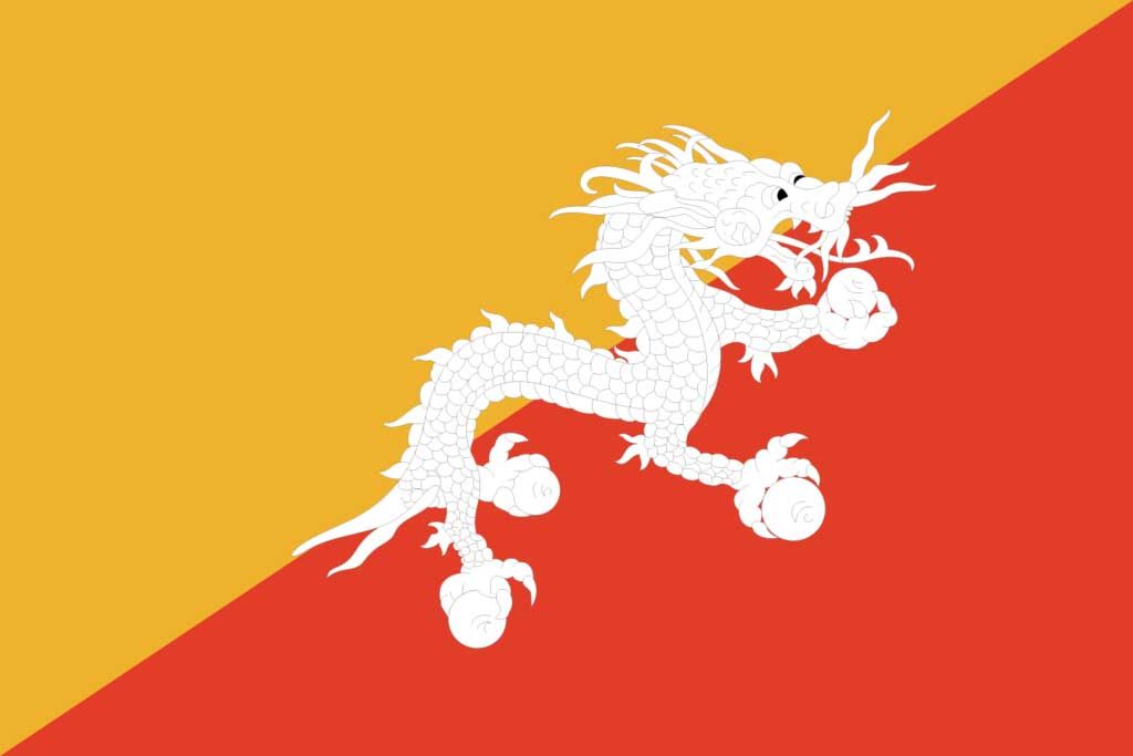 Flag of Bhutan