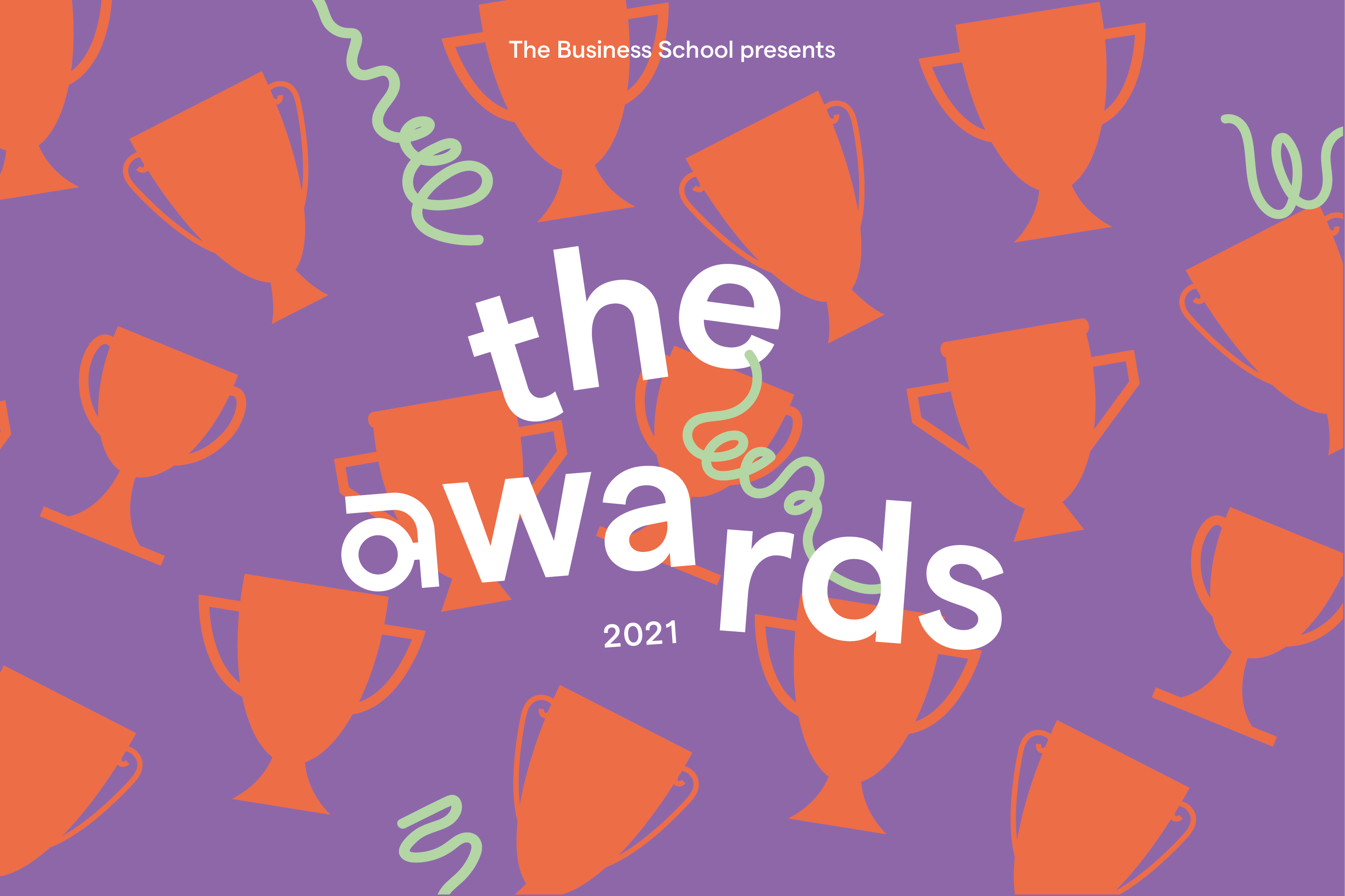 purple and red graphic with the words 'the awards' purple and red graphic with the words 'the awards'