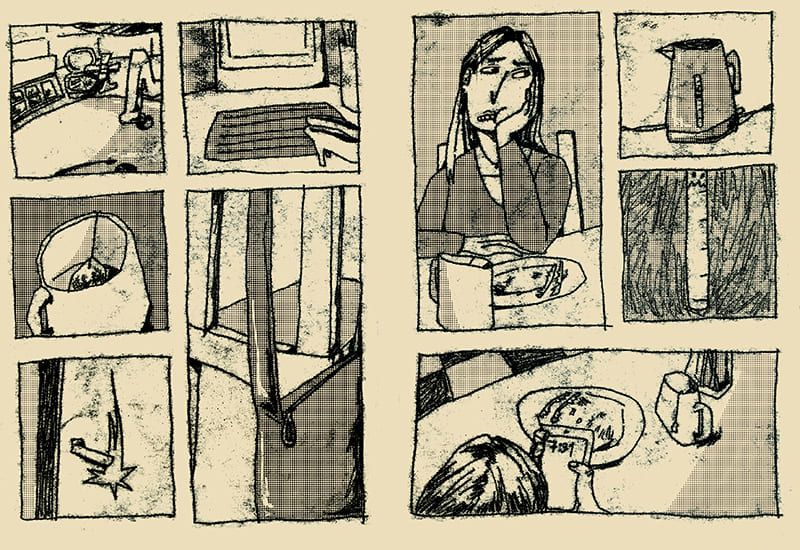 Waiting, Leo Ioviero, V&A Illustration Awards