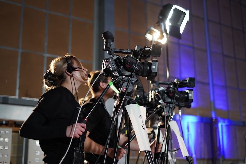 Comedy Relics. Produced by UCA Television Production students at Maidstone Studios