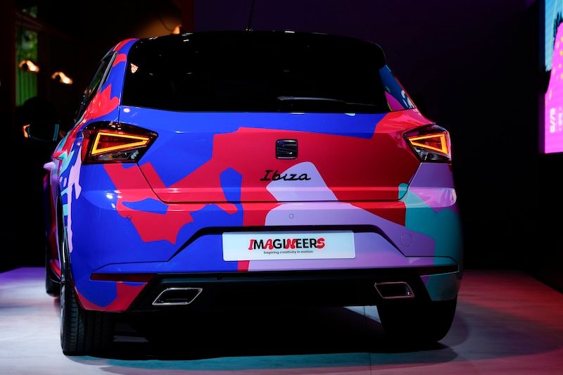 Jamie Binstead's winning SEAT Imagineers design