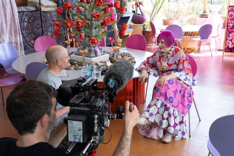Zandra Rhodes on BBC's The One Show
